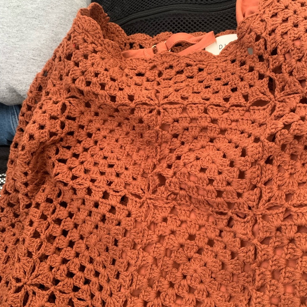 Dissh Clover Crochet Mini Dress - Picture 6 of 6